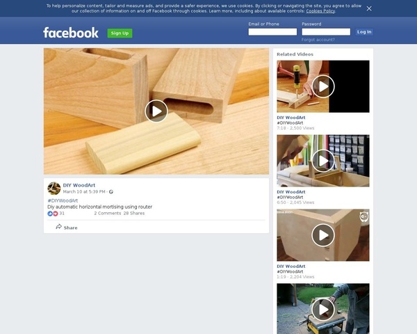 Diy automatic horizontal mortising using router