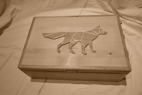 Boite à secrets du petit renard