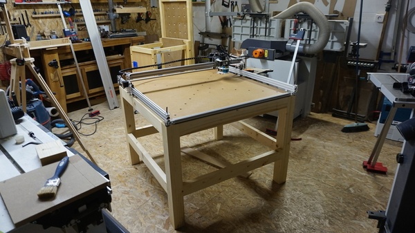 Table pour machine CNC