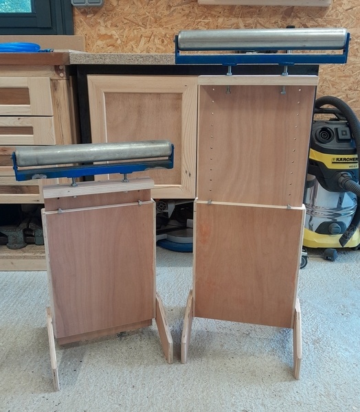 Servantes à rouleaux