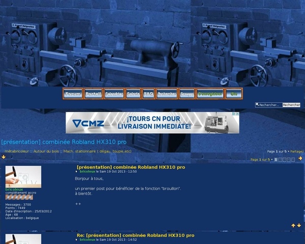 Combiné robland HX310