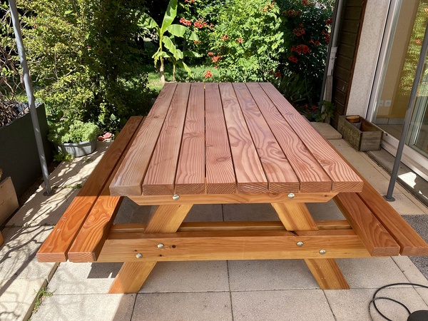 Table de pique-nique