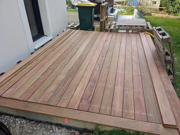 Terrasse bois : Cumaru