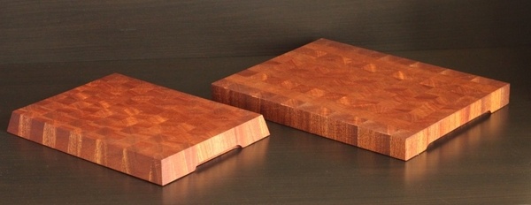 Planches à découper en bois de bout : NIANGON