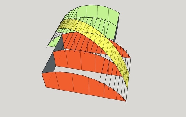 Moule pour lamellé-collé