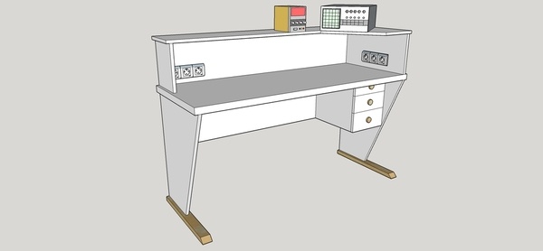 Etabli pour mes bidouillages en électronique