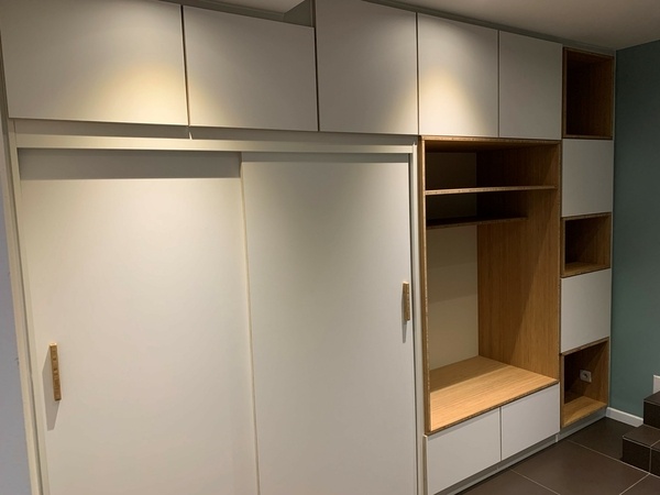 Placard vestiaire d'entrée