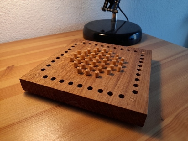 Solitaire en chêne et sapin