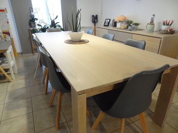 Réalisation d'une table extensible
