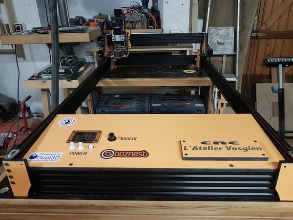 J'ai fabriqué ma CNC