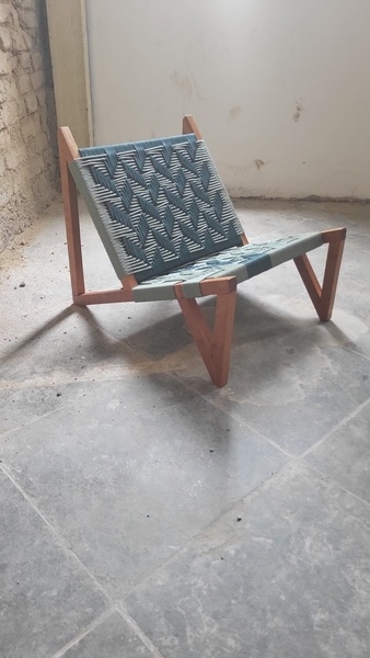 Fauteuil pour enfant tressé