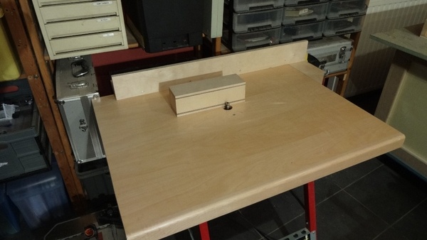 Ma nouvelle défonceuse sous table