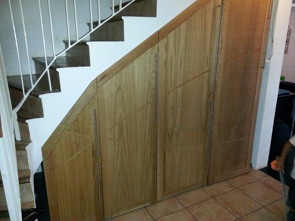 Aménagement sous escalier