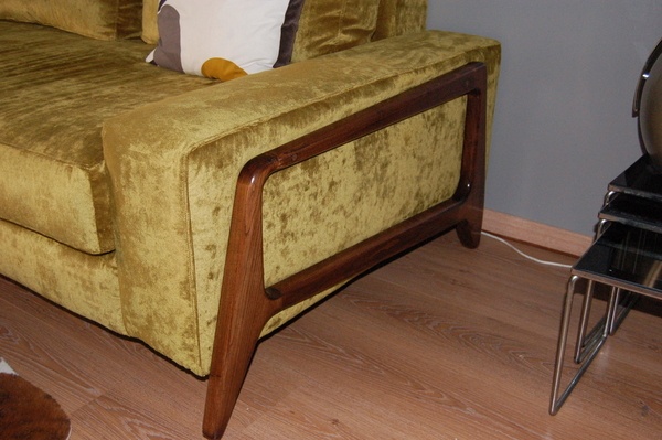 Flancs de canapé - style années 50