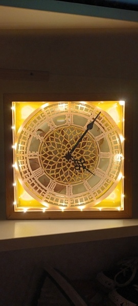 Light Box Pendule Peter Pan et Big Ben