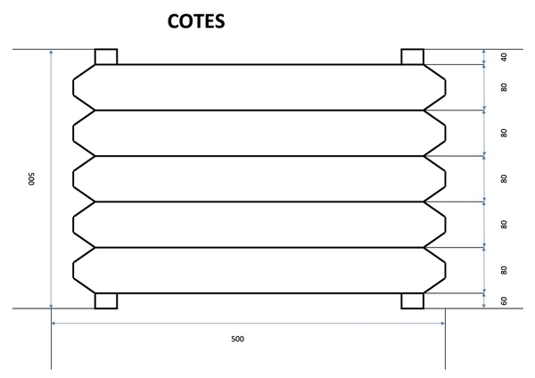 Jardinière à fleurs