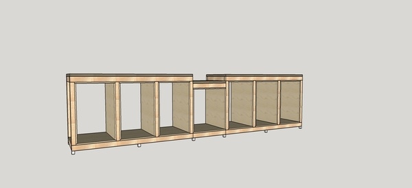 Etabli pour ma scie METABO