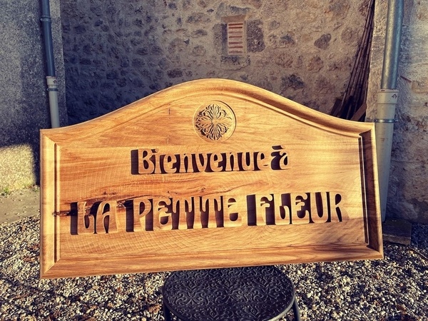 Panneau de bienvenue