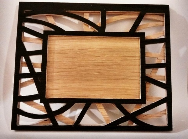 Cadre photo chantourné