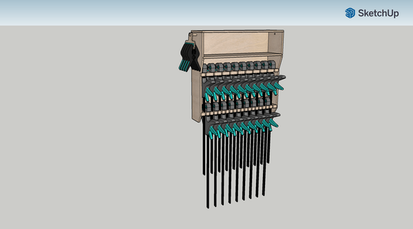 Rack à serre joints