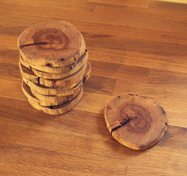 Dessous de verre nature