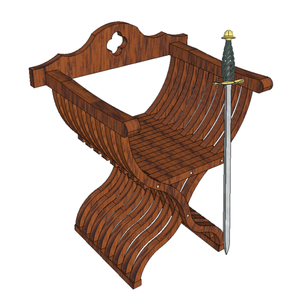 Chaise pliante Savonarole