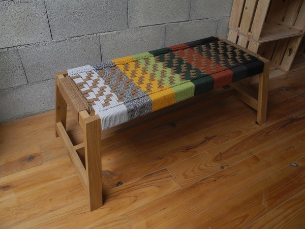 Banc en cordes