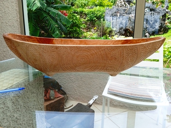 Coupe type polynésienne Umete