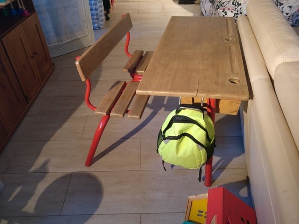 Restauration bureau d'écoliers