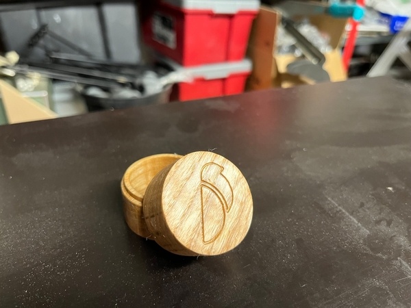 Boite à bijoux ronde