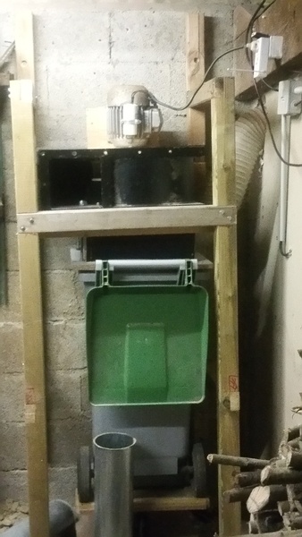 Aspirateur copeaux maison