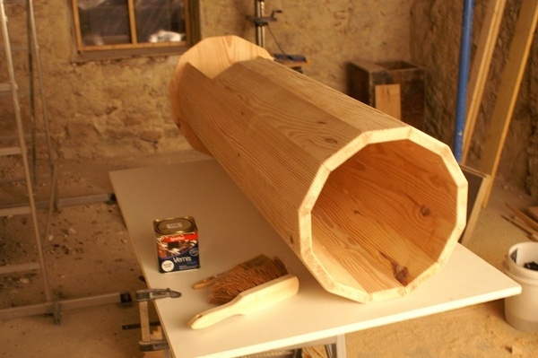 Boîte aux lettres ronde