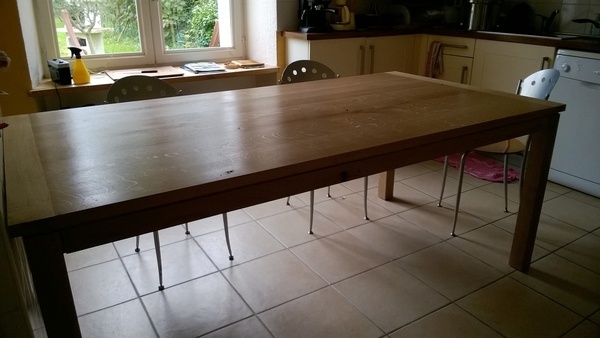 Table de cuisine pour les parents