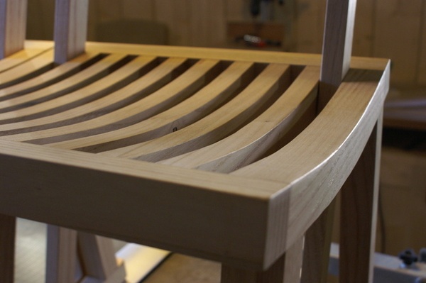 Chaise à bascule réversible