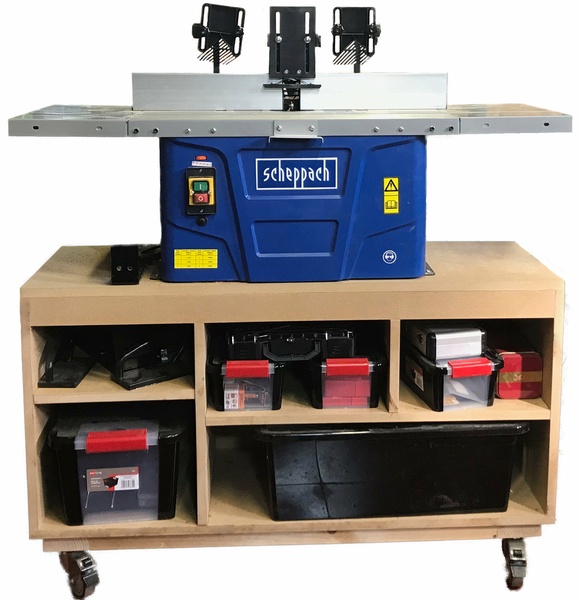 Console mobile pour défonceuse stationnaire