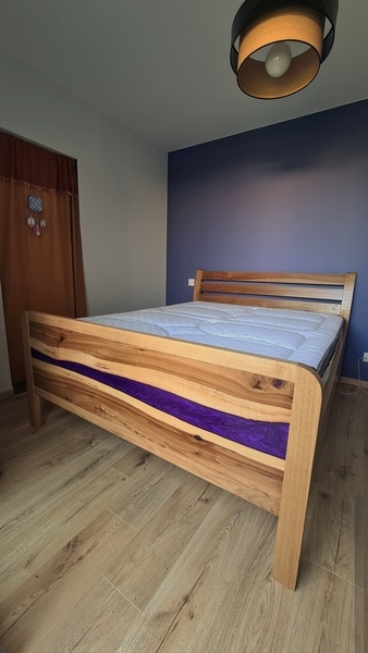 Le lit installé chez les clients