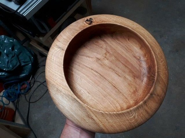 Une expérimentation avec un morceau de chêne