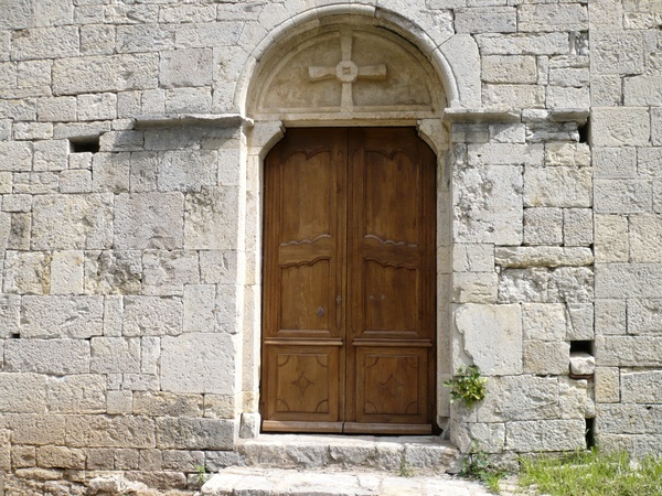 Porte en chêne