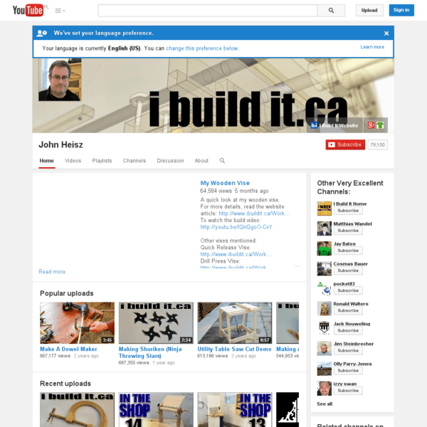 John Heisz - chaîne Youtube