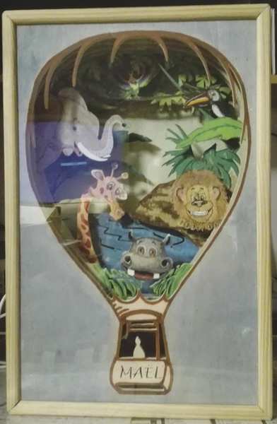 Lightbox avec boite à musique