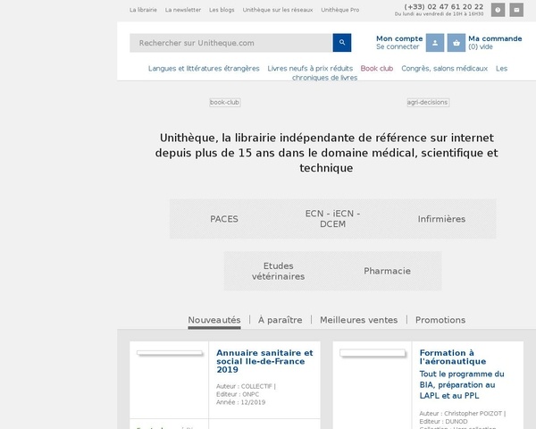 Unithèque (encore une librairie)