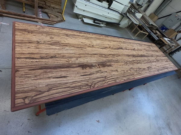 Table XXL bois serpent + balata