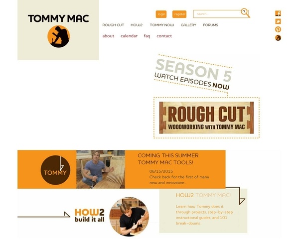 Site de Tommy Mac Donald, Rough Cut