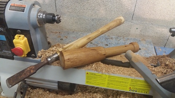 Maillet en chêne vert