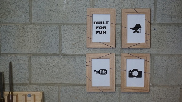 Fabriquer des cadres photos en bois!