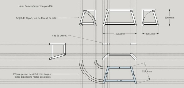 Epure du coffre à jouet de SylvainLeFrancomtois repris sous SKP
