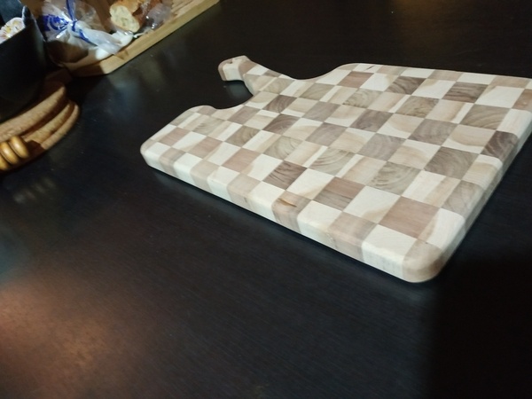 Planche apéro bois de bout