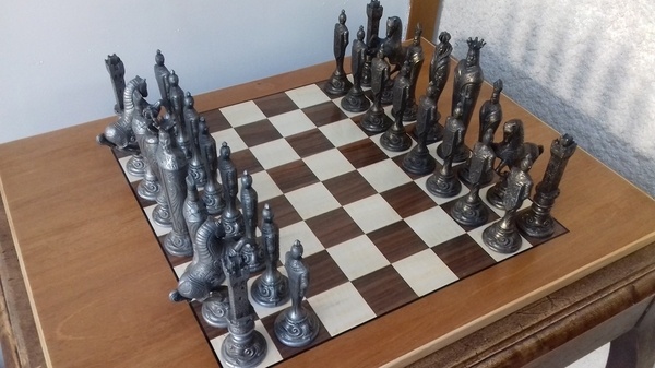 Echiquier en placage