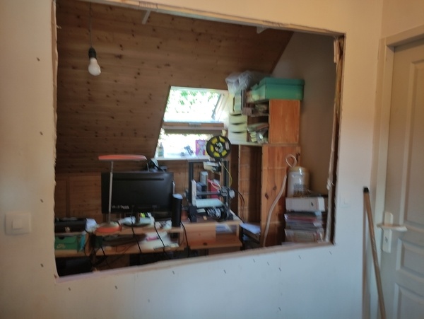 Verrière cloison intérieur