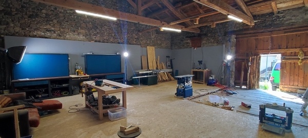 La vieille grange est devenue Atelier